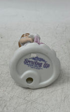 Load image into Gallery viewer, Enesco Growing Up Birthday Girls 8 Year Old Brown Hair Porcelain Figurine
