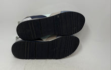 Load image into Gallery viewer, Michael Kors Mens Silver White Blue Lace-Up Sneakers Shoes Size 10M

