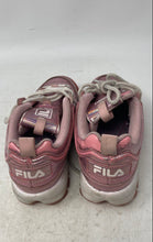 Load image into Gallery viewer, Fila Girls Disruptor II 3XM01304-785 Pink Lace-Up Low Top Sneakers Shoes Size 1
