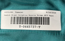 Load image into Gallery viewer, Reebok Mens Aqua NFL Miami Dolphins Ronnie Brown #23 Football Jersey Size L
