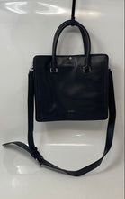 Load image into Gallery viewer, DKNY Womens Black Inner Pockets Adjustable Strap Crossbody Bag
