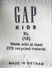 Load image into Gallery viewer, Gap Girls Gray Heather Embroidered Logo Long Sleeve Full-Zip Hoodie Size XL
