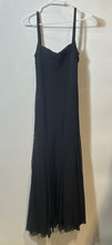 Load image into Gallery viewer, S.L. Fashions Womens Black Sleeveless Appliques And Rhinestone Maxi Dress Size 6
