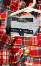 Load image into Gallery viewer, Tommy Hilfiger Mens Multicolor Plaid Cotton Long Sleeve Button-Up Shirt Size S
