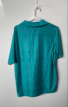 Load image into Gallery viewer, Antigua Mens Green NFL Miami Dolphins Short Sleeve Polo Shirt Size Large
