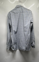 Load image into Gallery viewer, Bugatchi Mens Gray Cotton Long Sleeve Button-Up Shirt Size Small
