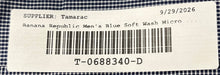 Load image into Gallery viewer, Banana Republic Mens Blue Micro Check Soft Wash Button-Up Shirt Size 2XL
