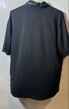 Load image into Gallery viewer, Bugatchi Uomo Mens Black Short Sleeve Regular Fit Polo Shirt Size Large
