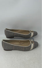 Load image into Gallery viewer, Ann Taylor Womens Multicolor Houndstooth Print Slip-On Ballet Flats Size 9M
