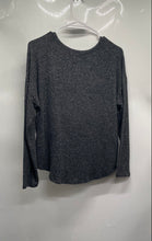Load image into Gallery viewer, Lucky Brand Womens Gray Long Sleeve Round Neck Pullover Sweater Size XS
