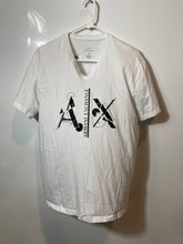 Load image into Gallery viewer, Armani Exchange Mens White Cotton Short Sleeve Graphic Pullover T-Shirt Size L
