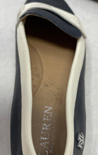 Load image into Gallery viewer, Lauren Ralph Lauren Womens Adison Blue White Slip-On Loafer Flats Size 7 B
