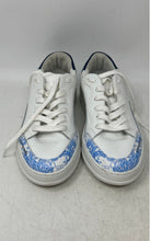 Load image into Gallery viewer, Crosty Womens Onda White Blue Low Top Lace-Up Sneaker Shoes Size EUR 37
