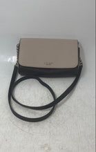 Load image into Gallery viewer, Kate Spade Womens Staci Black Brown Colorblock Leather Flap Crossbody Bag
