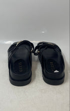 Load image into Gallery viewer, Guess Womens Fabulon Black Open Toe Hook &amp; Loop Straps Slide Sandals Size 9M

