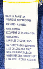 Load image into Gallery viewer, American Eagle Outfitters Mens Yellow &amp; Navy Blue Colorblock Polo Shirt Size M
