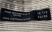 Load image into Gallery viewer, Nautica Mens Multicolor Cotton Collared Long Sleeve Dress Shirt Size 15.5
