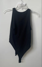 Load image into Gallery viewer, Zara Womens Black Sleeveless Round Neck One-Piece Bodysuit Size Medium
