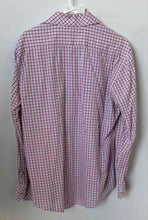 Load image into Gallery viewer, Monsoon Rain Mens Pink Plaid Long Sleeve Spread Collar Dress Shirt Size 16.5
