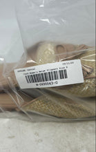Load image into Gallery viewer, Coach Womens Stassi Beige Bow Tassel Weave Slip-On Slide Sandals Size 9
