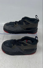 Load image into Gallery viewer, Nike Kids Air Jordan 4 RM Black Red Lace-Up Sneaker Shoes Size 8C

