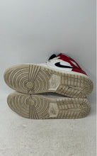Load image into Gallery viewer, Nike Kids Air Jordan 1 Mid White Red Black Basketball Sneakers Shoes Size 7Y
