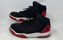 Load image into Gallery viewer, Nike Mens Air Jordan Max Aura Black White Red Lace-Up Basketball Shoes Size 10
