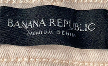 Load image into Gallery viewer, Banana Republic Womens Pink Premium Denim Distressed Skinny Jeans Size 27
