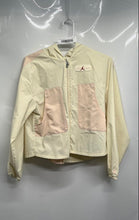 Load image into Gallery viewer, Jordan Girls Yellow Long Sleeve Back Vented Full-Zip Windbreaker Jacket Size XL
