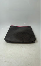 Load image into Gallery viewer, Coach Womens Brown Pink Signature Leather Trim Zip Top File Crossbody Handbag
