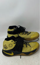Load image into Gallery viewer, Nike Mens Kyrie 2 835922-307 Black Yellow Lace-Up Sneakers Shoes Size 9.5

