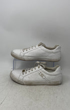 Load image into Gallery viewer, Guess Womens White Monogram Round Toe Lace-Up Sneakers Shoes Size 8.5M
