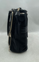Load image into Gallery viewer, Kenneth Cole Reaction Womens Black Inner Pocket Bottom Studs Satchel Purse
