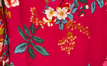 Load image into Gallery viewer, Loft Womens Multicolor Floral Long Sleeve V-Neck Pullover Blouse Top Size XL
