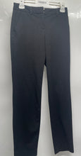 Load image into Gallery viewer, Express Womens Columnist Black Stretch Mid Rise Straight Leg Ankle Pants Size 00
