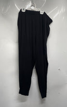 Load image into Gallery viewer, Old Navy Womens Black Pleated Front Elastic Waist Tapered Leg Sweatpants Size XL
