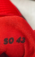 Load image into Gallery viewer, Just So So Mens Red Black Low Top Round Toe Lace-Up Sneakers Shoes Size EUR 43
