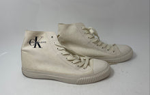 Load image into Gallery viewer, Calvin Klein Jeans Mens Icaro White Lace-Up High Top Sneaker Shoes Size 9
