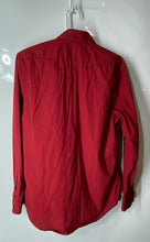 Load image into Gallery viewer, Express Mens Red Long Sleeve Collared Slim 1MX Button-Up Shirts Size S
