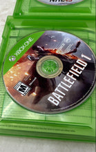 Load image into Gallery viewer, Lot Of 3 Pcs Microsoft Xbox One WWE 2K15 NHL 15 Battlefield 1 Mixed Video Games
