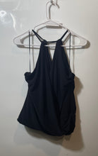 Load image into Gallery viewer, Express Womens Black Sleeveless Spaghetti Strap Blouse Top Size Medium

