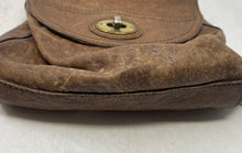Load image into Gallery viewer, Fossil Womens Brown Leather Inner Pockets Adjustable Strap Crossbody Bag

