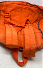 Load image into Gallery viewer, Kipling Unisex Orange Adjustable Shoulder Straps Hiker Expandable Backpack
