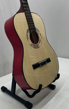 Load image into Gallery viewer, Brookstone Beige Red 6-String Right Handed Full Size Acoustic Guitar Instrument
