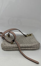 Load image into Gallery viewer, Calvin Klein Womens Beige Nude Signature Print Detachable Strap Crossbody Bag
