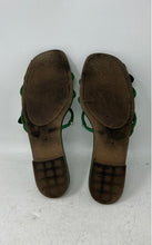 Load image into Gallery viewer, Steve Madden Womens Green Open Toe Slip-On Flat Slide Sandals Size 9M
