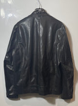 Load image into Gallery viewer, Sonoma Mens Black Leather Long Sleeve Full-Zip Motorcycle Jacket Size S
