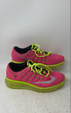 Load image into Gallery viewer, Nike Kids Air Max 2016 807237-600 Pink Yellow Lace-Up Running Shoes Size 6Y
