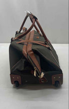 Load image into Gallery viewer, Max Studio Unisex Olive Green Brown Travel Rolling Carry-Ons Suitcase
