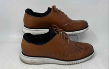 Load image into Gallery viewer, Cole Haan Mens 2.Zerogrand Laser Brown Leather Wingtip Oxford Shoes Size 9.5M
